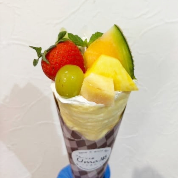 フルーツクレープ（フルーツ専門店）